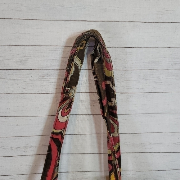 VERA BRADLEY PUCCINI TALL ZIP PAISLEY TOTE - Picture 7 of 13